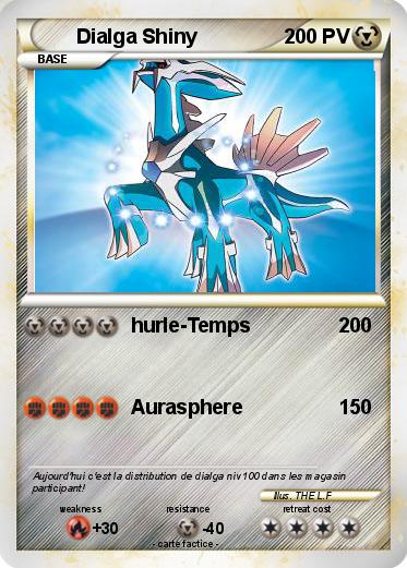 Pokemon Dialga Shiny