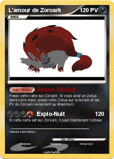 Pokemon L'amour de Zoroark