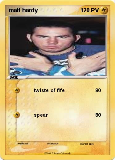 Pokemon matt hardy