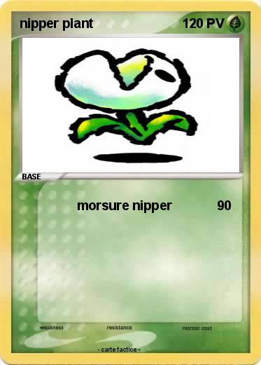 Pokemon nipper plant