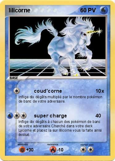 Pokemon lilicorne