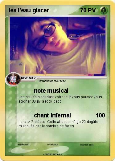 Pokemon lea l'eau glacer
