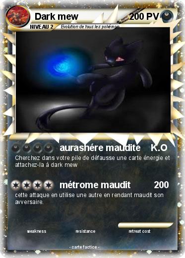 Pokemon Dark mew