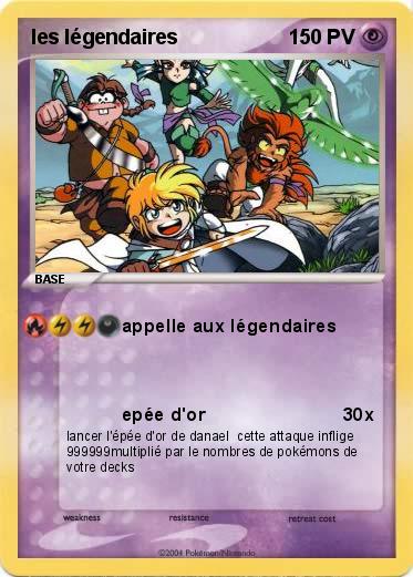 Pokemon les légendaires