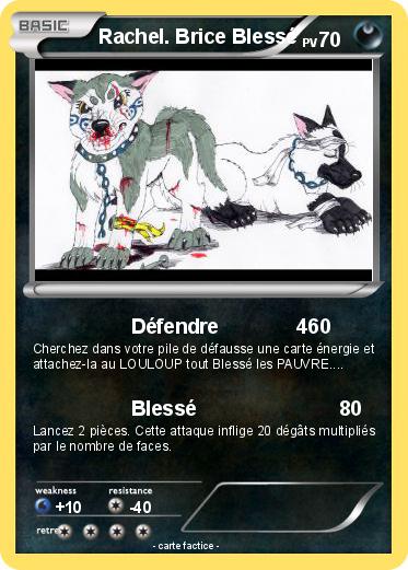 Pokemon Rachel. Brice Blessé