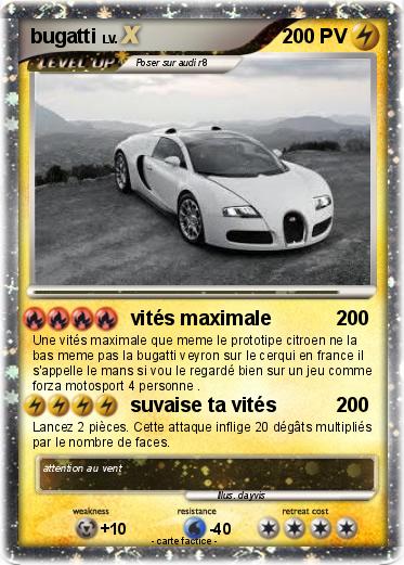 Pokemon bugatti