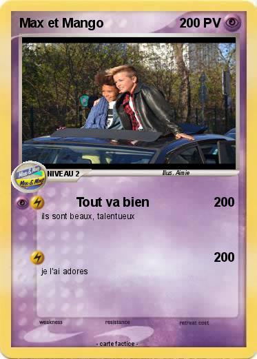 Pokemon Max et Mango