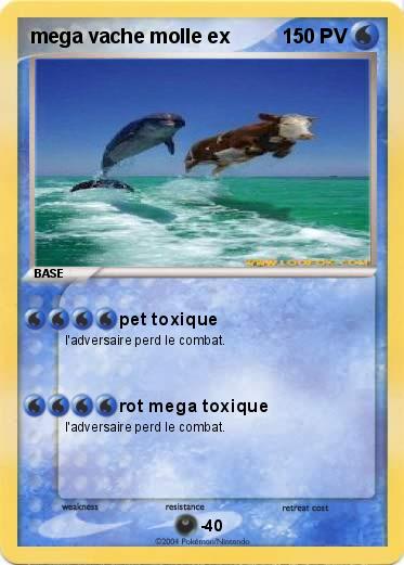 Pokemon mega vache molle ex 