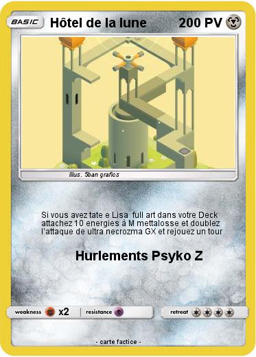 Pokemon Hôtel de la lune