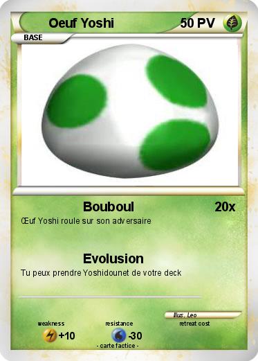Pokemon Oeuf Yoshi