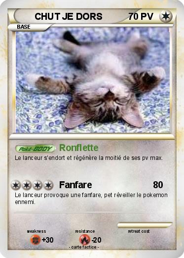 Pokemon CHUT JE DORS