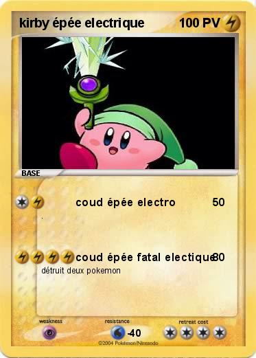 Pokemon kirby épée electrique