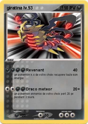 Pokemon giratina lv.53