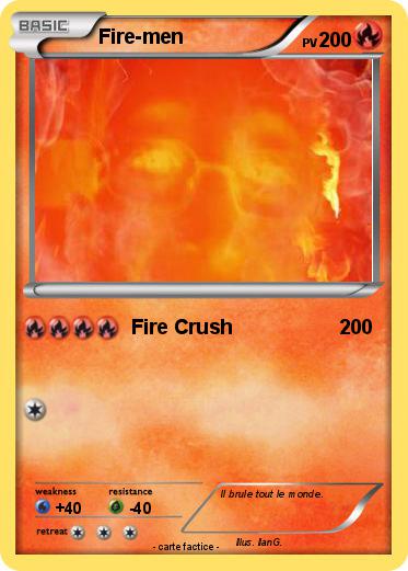Pokemon Fire-men