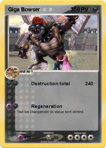 Pokemon Giga Bowser                     3
