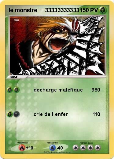 Pokemon le monstre     33333333333