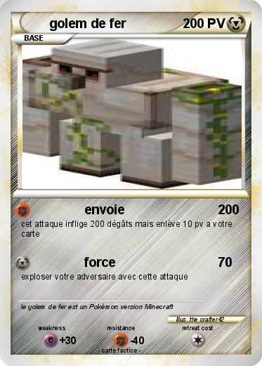 Pokemon golem de fer