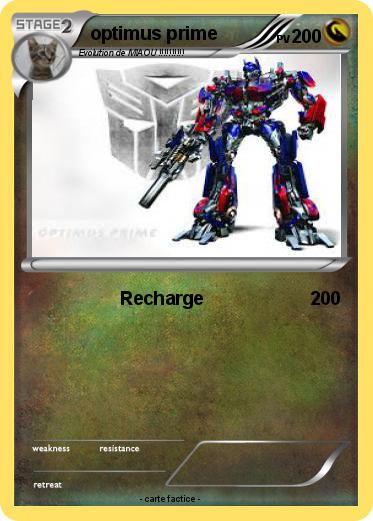 Pokemon optimus prime