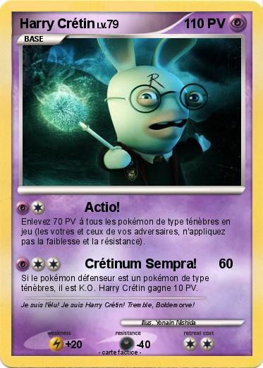 Pokemon Harry Crétin