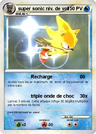 Pokemon super sonic niv. de vol