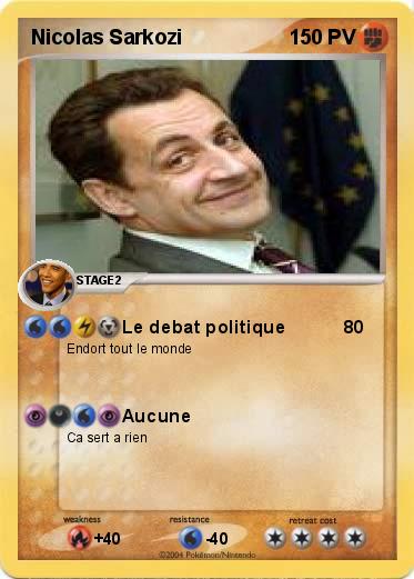 Pokemon Nicolas Sarkozi