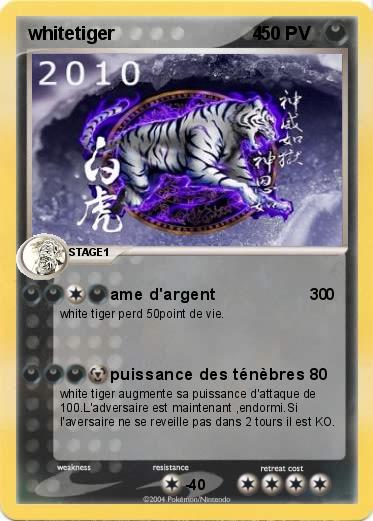 Pokemon whitetiger                           4