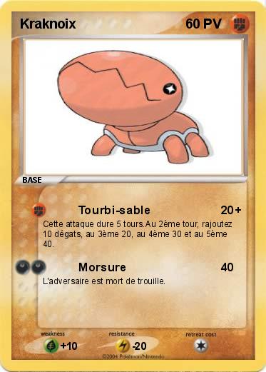 Pokemon Kraknoix