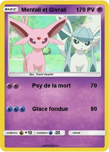 Pokemon Mentali et Givrali