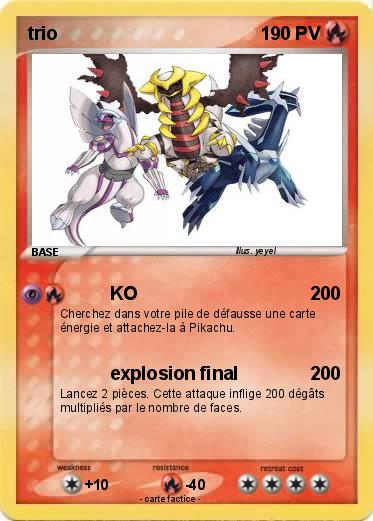 Pokemon trio