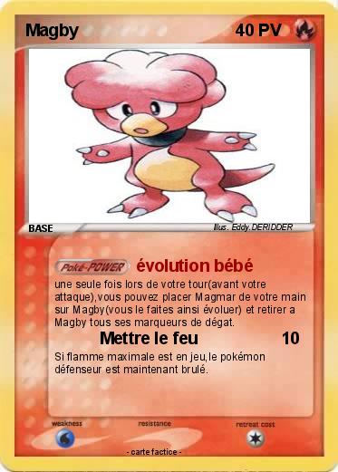 Pokemon Magby