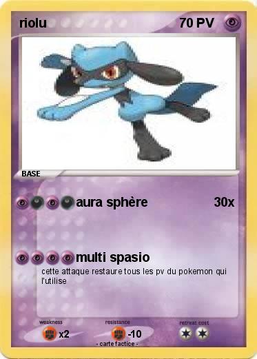 Pokemon riolu