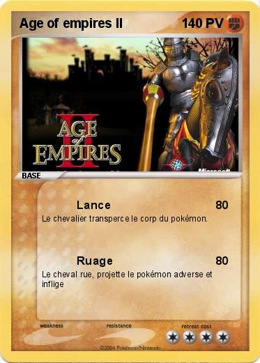 Pokemon Age of empires II