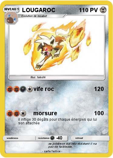 Pokemon LOUGAROC