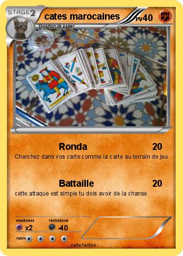 Pokemon cates marocaines