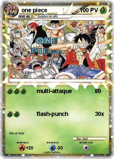 Pokemon one piece