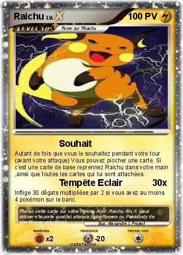 Pokemon Raichu
