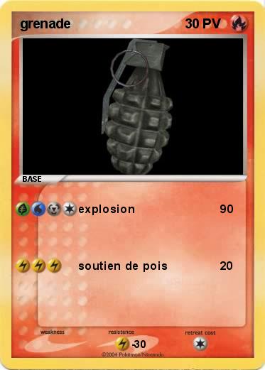 Pokemon grenade