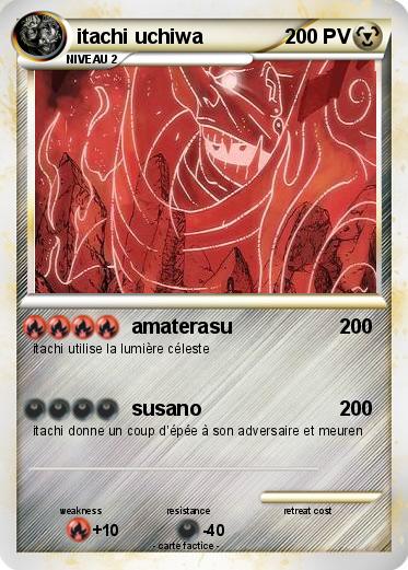 Pokemon itachi uchiwa