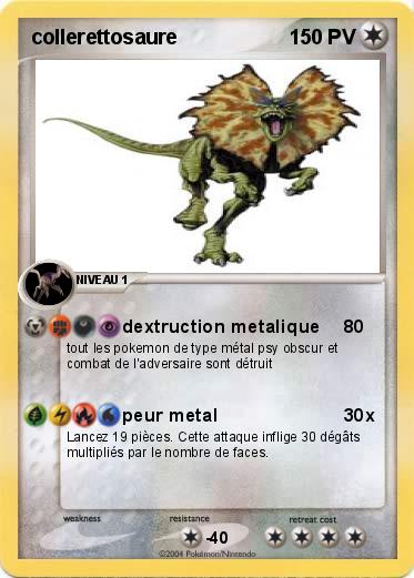 Pokemon collerettosaure