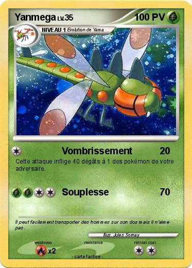 Pokemon Yanmega