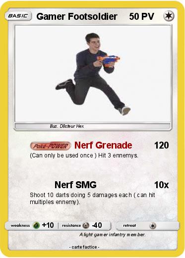 Pokemon Gamer Footsoldier