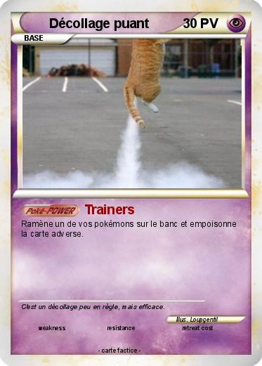 Pokemon Décollage puant