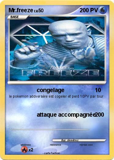Pokemon Mr.freeze