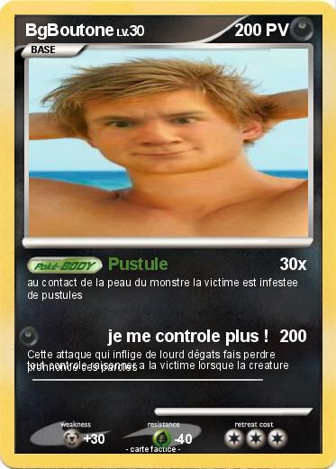 Pokemon BgBoutone