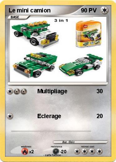 Pokemon Le mini camion
