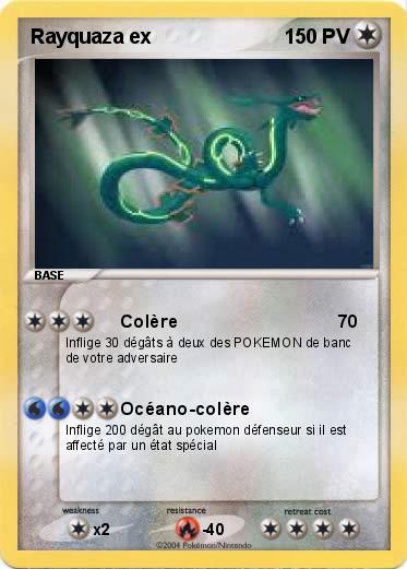 Pokemon Rayquaza ex