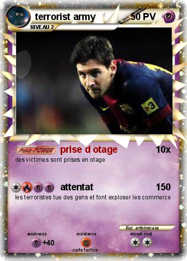 Pokemon terrorist army