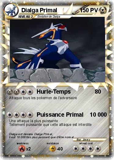 Pokemon Dialga Primal