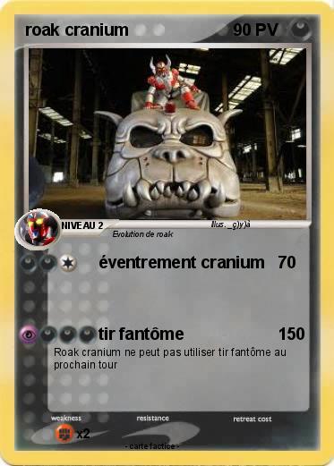 Pokemon roak cranium