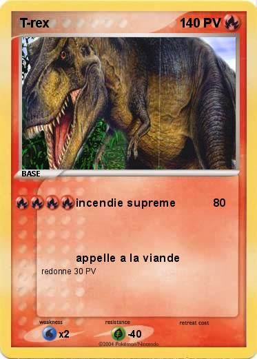 Pokemon T-rex